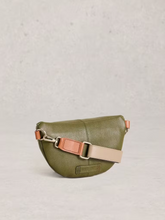 Load image into Gallery viewer, White Stuff - Mini Sebby Studded Sling Bag in Khaki Green