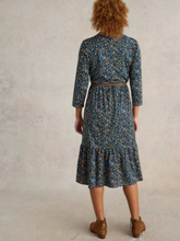 Load image into Gallery viewer, White Stuff - Naya Jersey Dress - Navy Multi