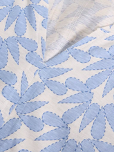 Load image into Gallery viewer, White Stuff - Nelly Notch Tee in Blue Print