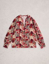 Load image into Gallery viewer, White Stuff - Paloma Top in Red Multi