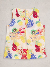 Load image into Gallery viewer, White Stuff - Paradise Organic Cotton Vest in Ivory Print
