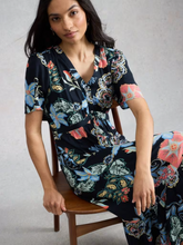 Load image into Gallery viewer, White Stuff - Phoebe Midi Dress in Navy Multi