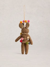 Load image into Gallery viewer, White Stuff - Reindeer Lights Hanging Decoration