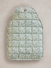 Load image into Gallery viewer, White Stuff - Reversible Hot Water Bottle - Black Print