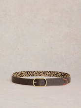 Load image into Gallery viewer, White Stuff - Reversible Leather Belt in Natural Multi