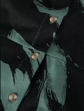 Load image into Gallery viewer, White Stuff - Rua Jersey Shirt Dress - Green Print