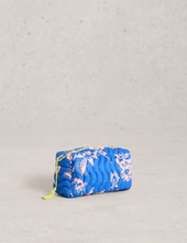 Load image into Gallery viewer, White Stuff - Shelby Quilted Wash Bag in Blue Multi
