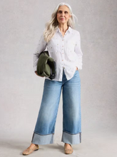 Load image into Gallery viewer, White Stuff - Sophie Organic Cotton Shirt in Ivory Multi