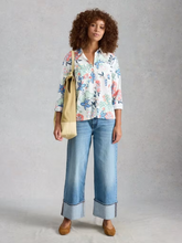 Load image into Gallery viewer, White Stuff - Sophie Organic Cotton Shirt in Ivory Multi