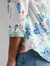 Load image into Gallery viewer, White Stuff - Sophie Organic Cotton Shirt in Ivory Multi