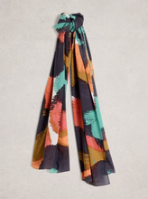 Load image into Gallery viewer, White Stuff - Sophie Printed Scarf in Black Multi