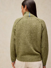 Load image into Gallery viewer, White Stuff - Talia Nep High Neck Jumper in Mid Green