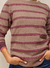 Load image into Gallery viewer, White Stuff - Talia Nep Stripe Jumper in Natural Multi