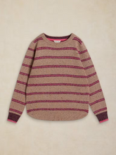 Load image into Gallery viewer, White Stuff - Talia Nep Stripe Jumper in Natural Multi