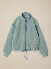 Load image into Gallery viewer, White Stuff - Wren Half Zip Jumper in Mid Blue
