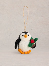 Load image into Gallery viewer, White Stuff - Xmas Penguin Hanging Decoration