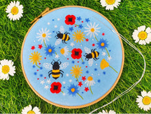 Load image into Gallery viewer, Oh Sew Bootiful- Handmade Embroidered Kit Hoop Art