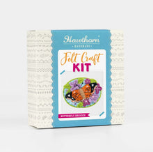Load image into Gallery viewer, Hawthorn Handmade - Felt Craft Brooch Kit Butterfly