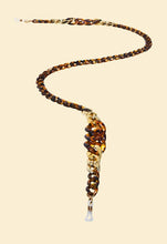 Load image into Gallery viewer, Powder - Sunglasses Chain Wave - Tortoiseshell