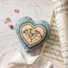 Load image into Gallery viewer, Corinne Lapierre - Mini Felt Craft Kit - Embroidered Heart