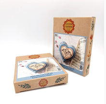 Load image into Gallery viewer, Corinne Lapierre - Mini Felt Craft Kit - Embroidered Heart