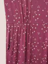 Load image into Gallery viewer, White Stuff - Tallie Eco Vero Jersey Dress - Plum Multi
