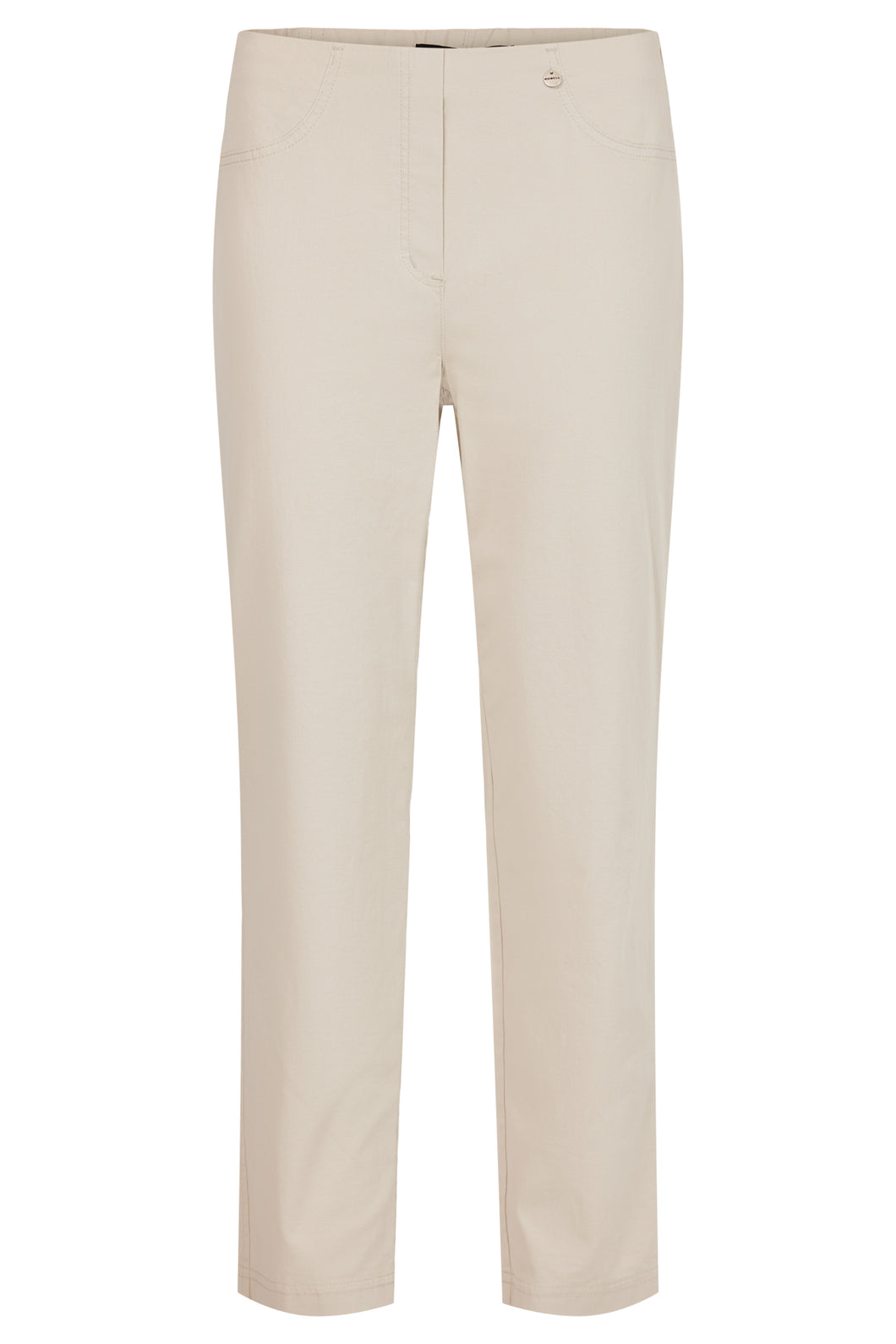 Robell - 52682 54056 Bella 09 Trousers - Taupe 114