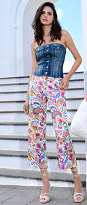 Robell - 5361 566 Cloe 09 Trousers - Multi 10
