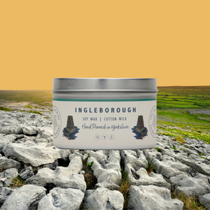 The Yorkshire Candle Company - Small Tin Candle - Ingleborough