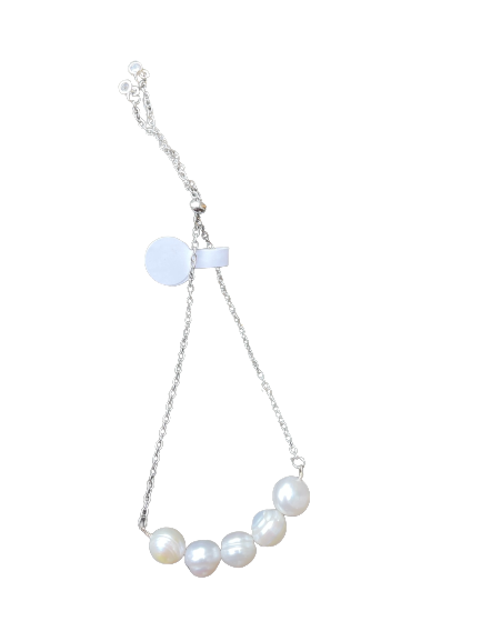 Alice Rose Jewellery - 5 Pearl Bracelet