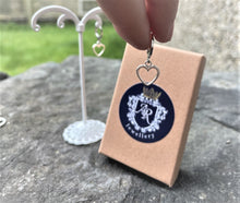 Load image into Gallery viewer, Alice Rose Jewellery - Cut Out Silver Heart Earrings
