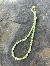 Load image into Gallery viewer, Alice Rose Jewellery - Green Flower Pearl Necklace
