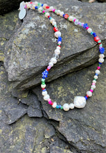 Load image into Gallery viewer, Alice Rose Jewellery - Multi Red, Green &amp; Blue Necklace
