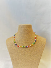 Load image into Gallery viewer, Alice Rose Jewellery - Rainbow Flower Pearl Necklace
