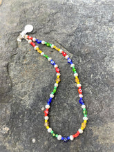 Load image into Gallery viewer, Alice Rose Jewellery - Rainbow Flower Pearl Necklace
