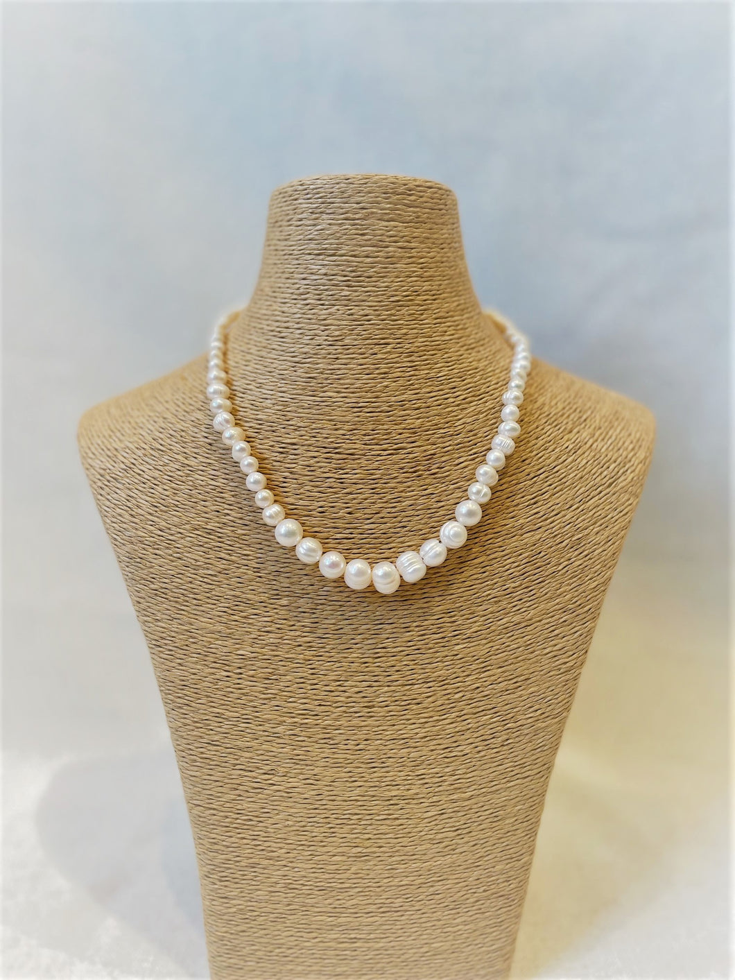 Alice Rose Jewellery - Small-Big Pearl Necklace