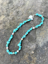 Load image into Gallery viewer, Alice Rose Jewellery - Turquoise Pearl Necklace

