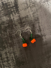 Load image into Gallery viewer, Alice Rose Jewellery - Pumpkin Earrings
