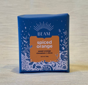 Beam - Festive Soap 120g in Spiced Orange