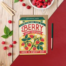 Load image into Gallery viewer, Bird &amp; Co Studio - Berry Happy Seed Packet Birthday Card

