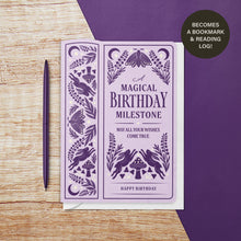 Load image into Gallery viewer, Bird &amp; Co Studio - Birthday Milestone Reusable Card
