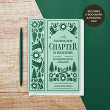 Load image into Gallery viewer, Bird &amp; Co Studio - Exciting New Chapter Reusable Card
