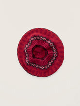 Load image into Gallery viewer, Sea Salt - Bramble Jelly Beret in Modernist Vermillion Mix
