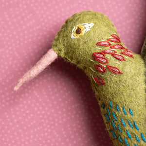 Corinne Lapierre - Mini Felt Craft Kit - Hummingbird