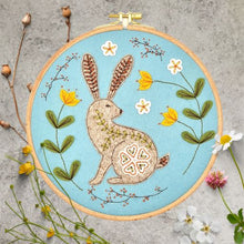 Load image into Gallery viewer, Corinne Lapierre - Applique Hoop Craft Kit - Wild Hare
