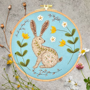 Corinne Lapierre - Applique Hoop Craft Kit - Wild Hare