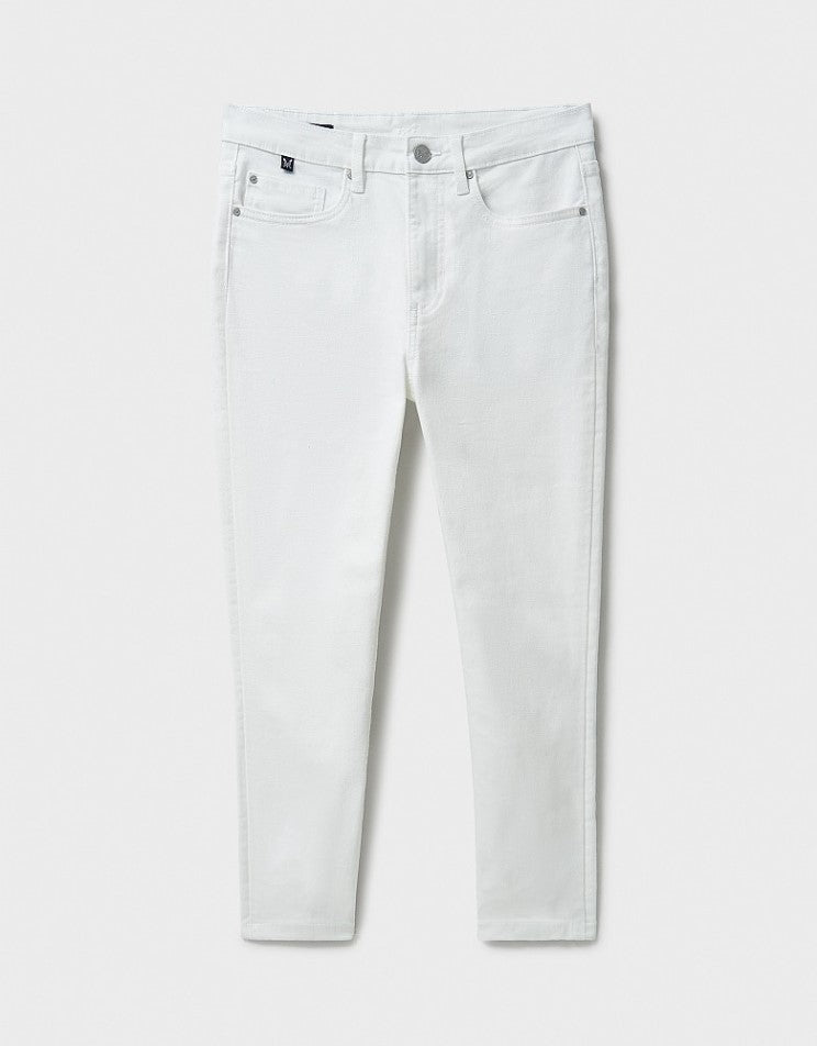 Crew Clothing - Cropped Jeans in White