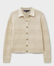 Load image into Gallery viewer, Crew Clothing - Exmouth Collar Cardigan in Oatmeal
