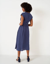 Load image into Gallery viewer, Crew Clothing - Gemma Plain Wrap Dress - Navy
