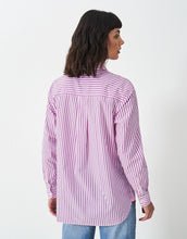 Load image into Gallery viewer, Crew Clothing - Poplin Shirt in Pink Stripe
